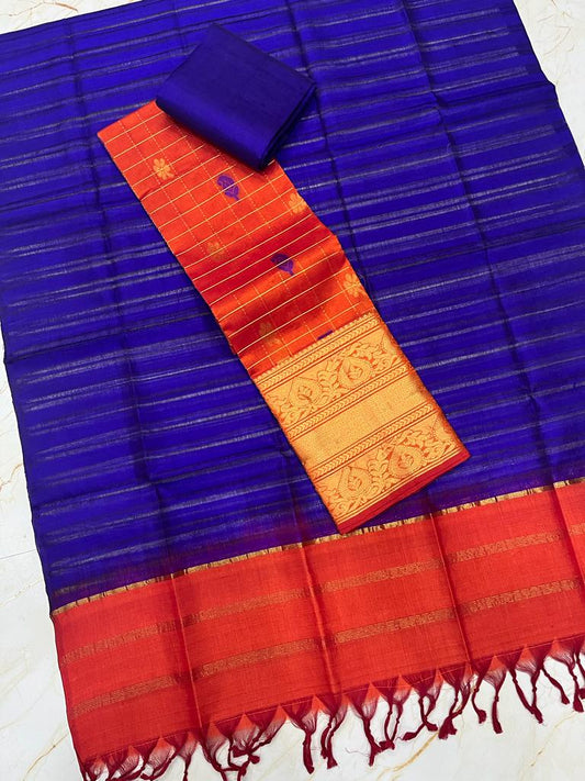 Mangalagiri Kuppadam Pattu Dress Material