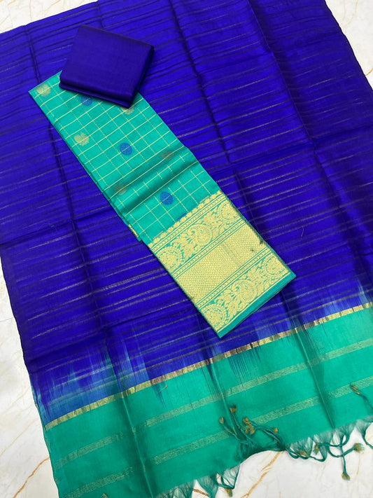 Mangalagiri Kuppadam Pattu dress material