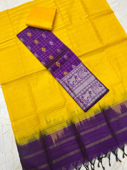 Mangalagiri Kuppadam Pattu Dress Material